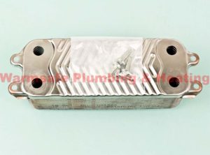 glow worm 0020014403 dhw heat exchanger (without fittings)