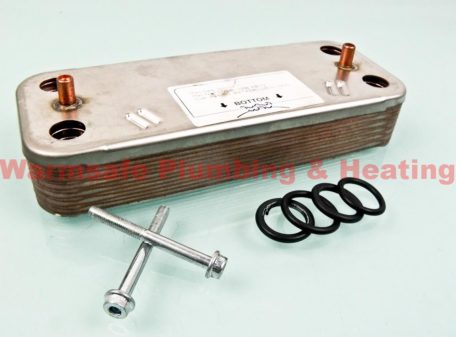 ideal 177529 plate heat exchanger kit 59200622 (ace onwards) 1