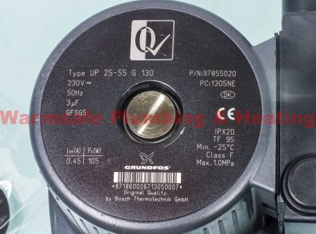 Ideal 075620 upstanding pump (25/55)