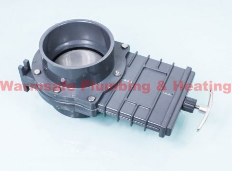Saniflo 1107 Sanicubic ABS isolation valve 110mm/4"