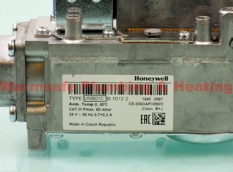 Andrews Z090 auto ignition gas valve