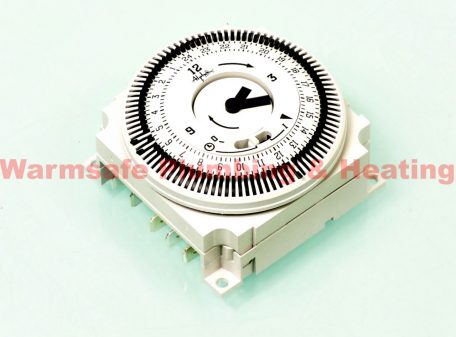 Alpha 6.1000201 24hr round mechanical clock