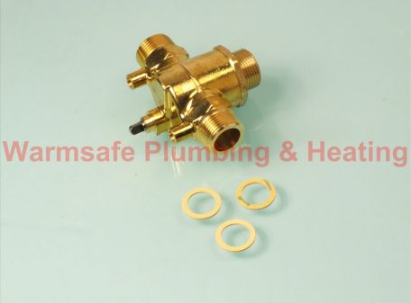 Worcester Bosch 87161087220 diverter valve body assembly
