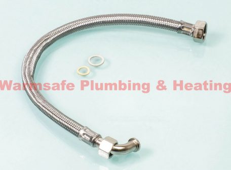 Worcester Bosch 87161405070 flexible hose comes with washers