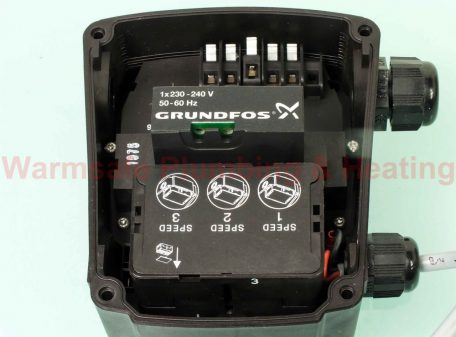 Grundfos UPS (D) 40-120/2 1 phase terminal box 96405856