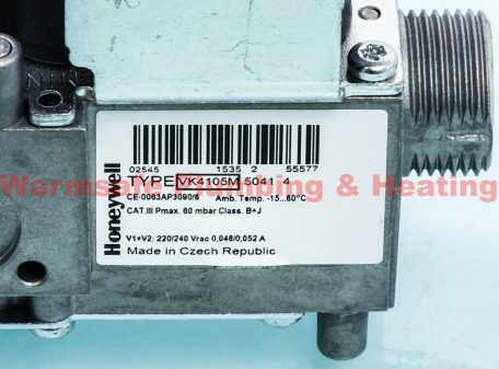 Biasi BI1243100 gas valve