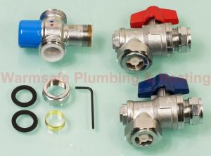 Pegler Yorkshire Bulldog C85173 TMV3/2 union angle valve 22mm