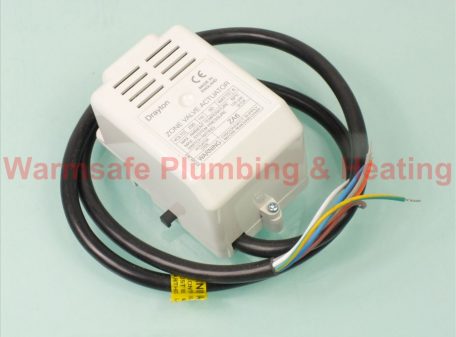 Drayton ZA6 actuator with end switch 230v
