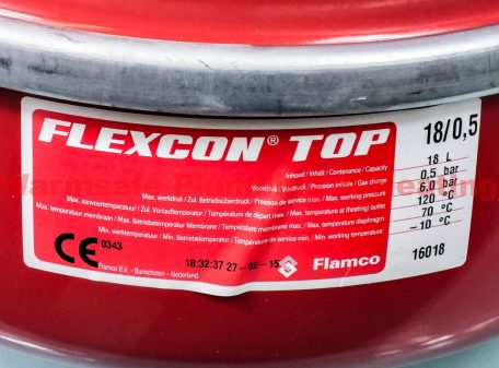 Flamco Flexcon Top 18 Litre Expansion Vessel