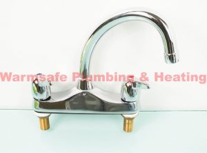 Perfomance Pegler Yorkshire L522 deck sink mixer tap Chrome Plated