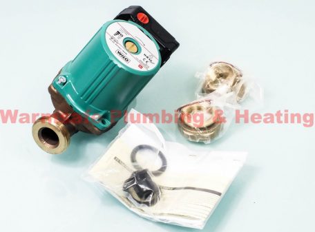 Wilo SB60 1 phase bronze hot water pump with 1" unions