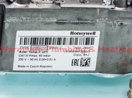 Honeywell VR4601M2009U gas valve