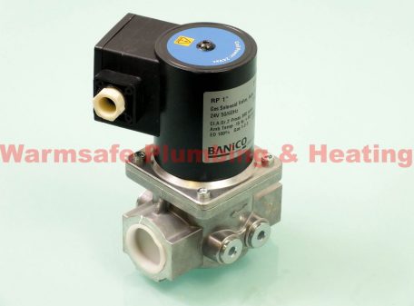 Banico ZEV25-24 gas solenoid valve with automatic reset 1" 230v