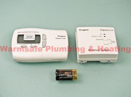 drayton rf701 digistat 3rf and single channel receiver