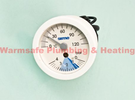 sime 6217002 temperature and pressure gauge