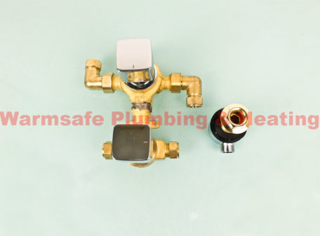 bristan cob shcdiv c cobalt recessed thermostatic dual control shower valve