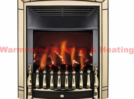 valor 0576101 dream homeflame he inset gas fire pale gold
