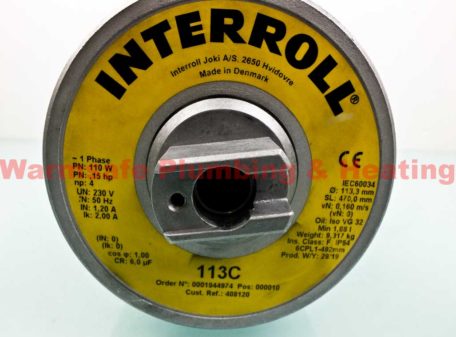 interroll 6cpl1-492 motorised roller 2